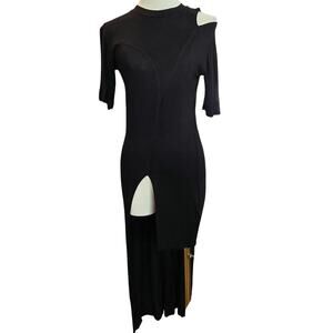 Style Nanda Asymmetrical Shirt Dress Sz Small